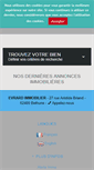 Mobile Screenshot of evrardimmobilier.com